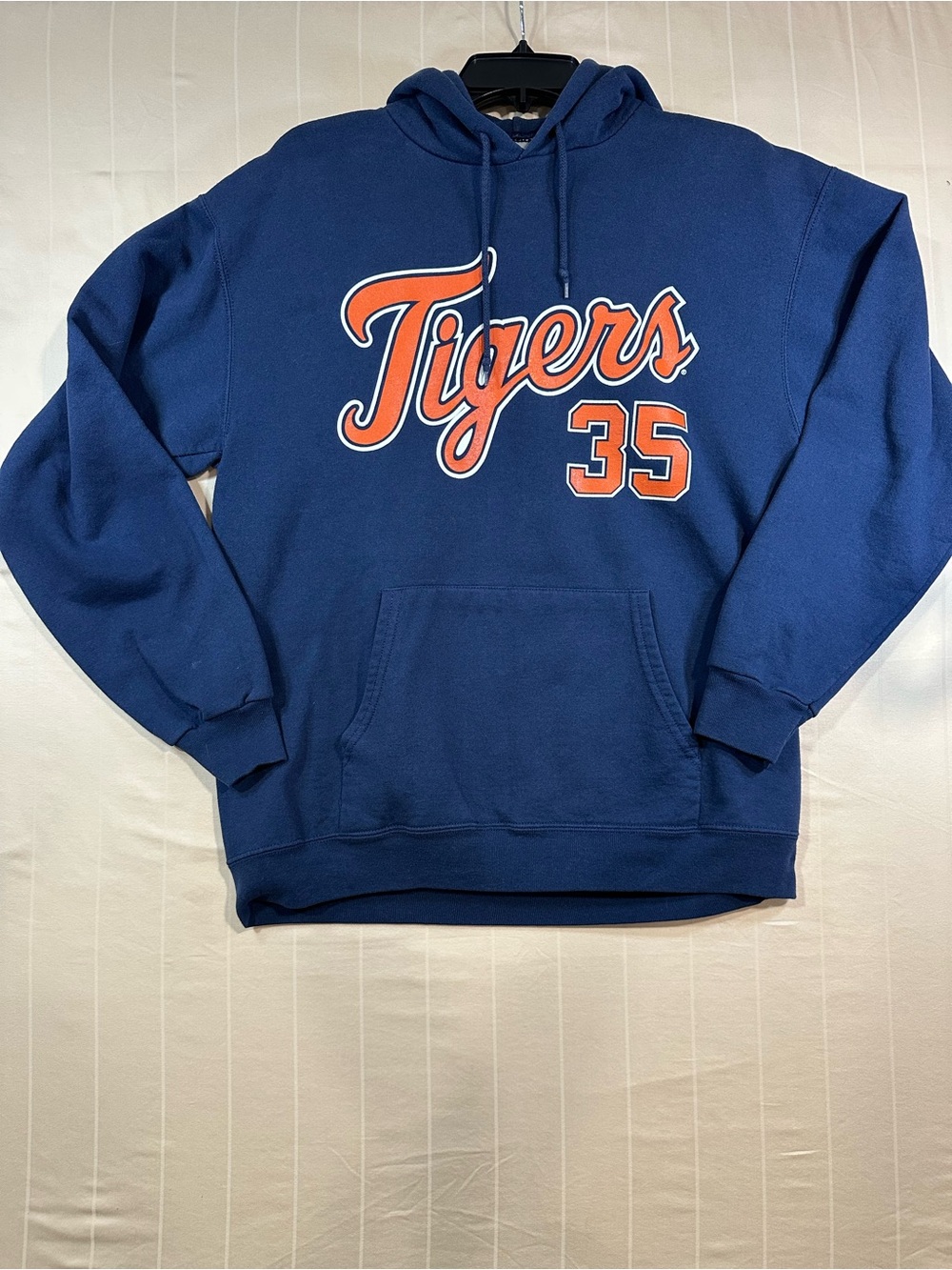 VTG 2010 Majestic Athletic Detroit Tigers Justin Verlander #35 Pullover Hoodie